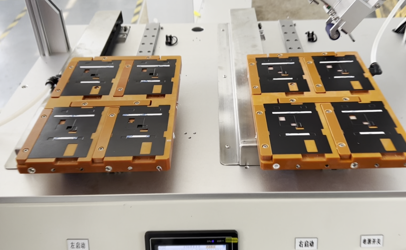 雙通道高效貼膠機，保證您的交付周期